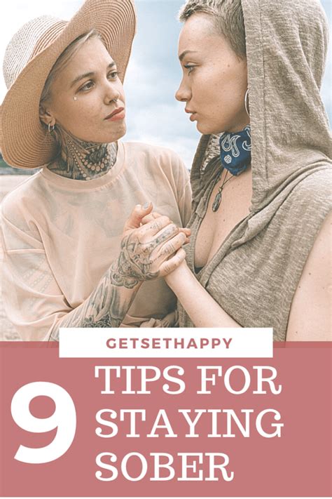 9 Tips For Staying Sober Getsethappy
