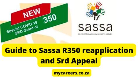 Guide To Sassa R350 Reapplication And Srd Appeal Za
