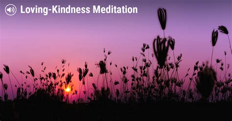 Loving Kindness Meditation Guided Audio Activity Interactive