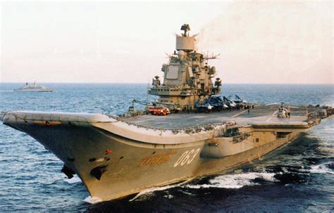 Russian Aircraft Carrier Kuznetsov
