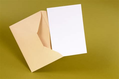 Free Photo Open Envelope With Letter