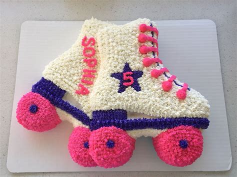 Roller Skate Cake 10th Birthday Parties Birthday Party Planning