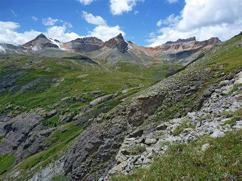 Hillside East Of Ice Lake Ice Lake Trail San Juan Mountains Colorado