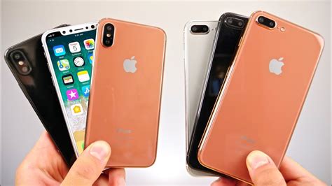 Features 5.5″ display, apple a11 bionic chipset, dual: iPhone X, 8 Plus & 8 Model Hands On! Gold, Silver & Space ...