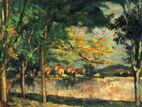 Road Paul Cezanne Encyclopedia Of Visual Arts