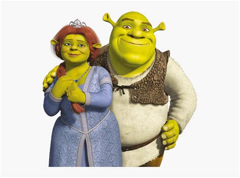 Shrek And Fiona Princess Fiona And Shrek Hd Png Download Kindpng