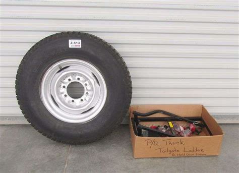 Z 513 Ford F250 Spare Tire And Wheel Pickett Auction Service