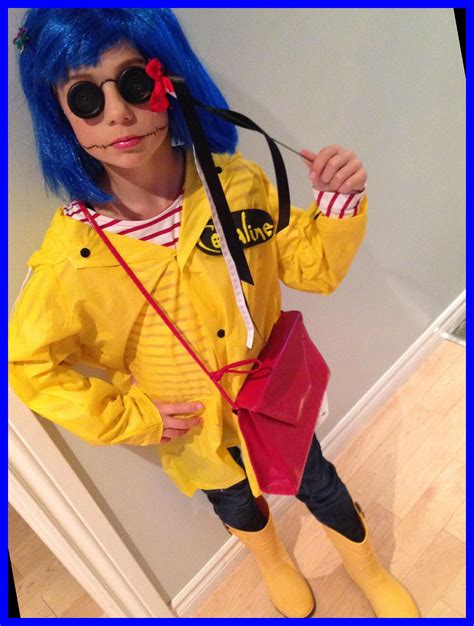 Coraline Costume Halloween Cosplay Button Eyes Creepy Ph