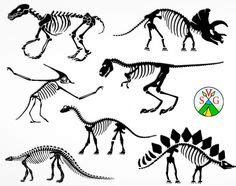 dinosaur skeleton puzzle printable | Dinosaur Skeleton Cut Outs
