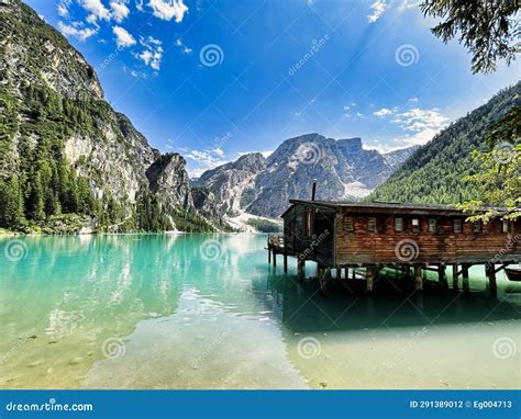 Lake Prags Lake Braies Or Pragser Wildsee Is A Lake In The Prags