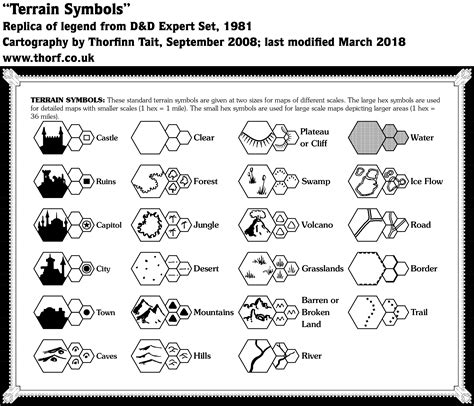 Expert Set 1981 Legend Atlas Of Mystara