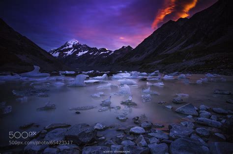 Hooker Valley Glacier Sunrise New Zealand 2048x1365 By Scotty