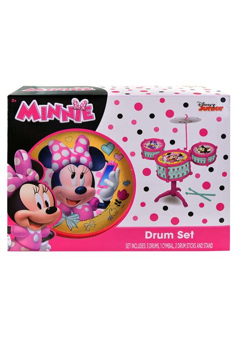 Minnie Mouse Disney Drum Set