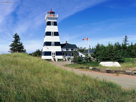 West Point Lighthouse Prince Edward Island Canada