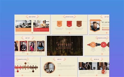 25 Best Free Retro Powerpoint Themes With Vintage Old Fashioned Designs