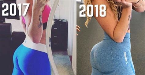 These Booty Gain Before And Afters Are Serious Goals Magazine Talks