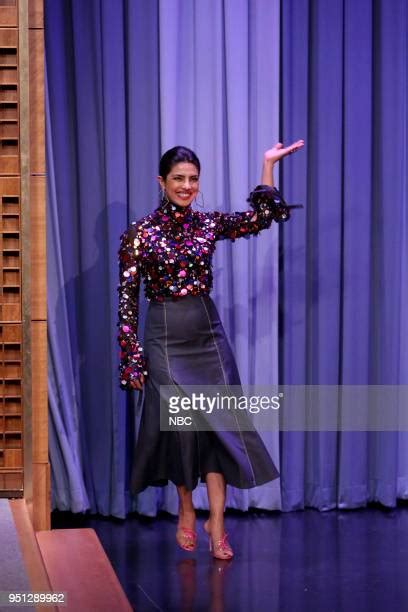 Priyanka Chopra Jimmy Fallon Photos And Premium High Res Pictures Getty Images