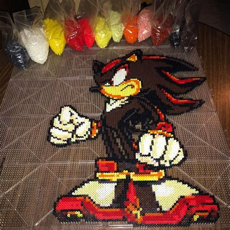 Finally Got Time To Finish My Shadow The Hedgehog Peice I Think It