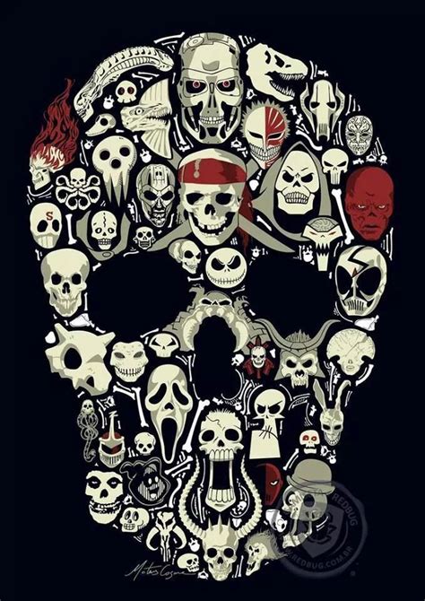 Some Of The Best Skulls Ever Skull Art Skeleton Art Sugar Skull Art