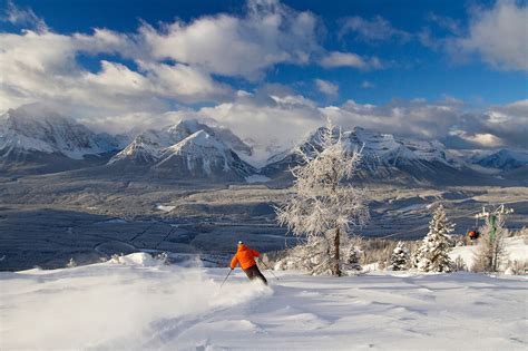 Downhill Skiing And Snowboarding In The Canadian Rockies