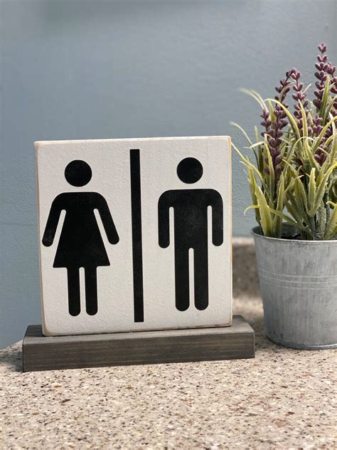 30 His And Hers Bathroom Signs