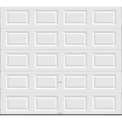 Clopay Classic Steel Short Panel Ft X Ft Non Insulated White Garage
