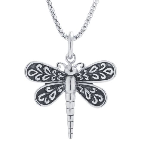 Marisol And Poppy Marisol And Poppy Fine Sterling Silver Dragonfly