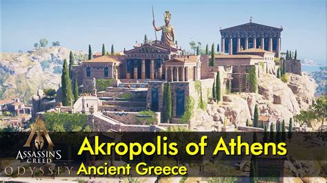 The Akropolis Of Athens Ancient Greece Assassins Creed Odyssey