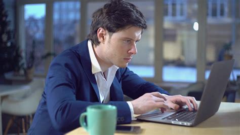 Young Businessman Working On Challenging Stock Footage Sbv 313414038