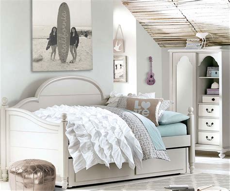 Afastores.com has been visited by 10k+ users in the past month Inspirations Westport Panel Daybed Bedroom Set (Mist Gray ...