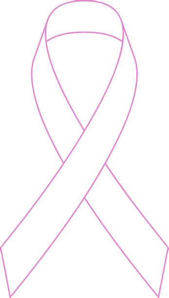 Cancer Ribbon Outline Illustrations Royalty Free Vector Graphics