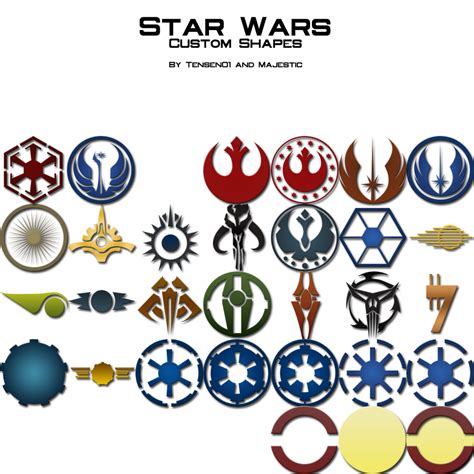 Star Wars Logos By Majestic Msfc On Deviantart