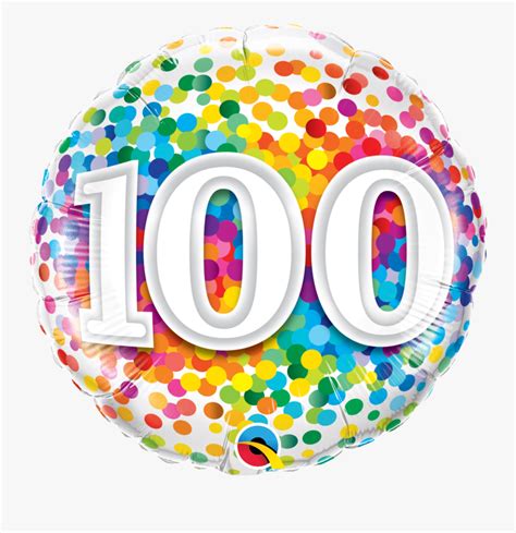 100 Years Balloon 100th Birthday Balloon Package 100th Birthday Paper