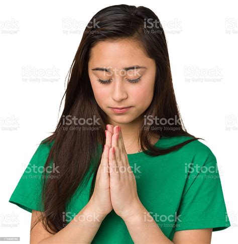 Praying Teenage Girl Stock Photo Download Image Now Praying