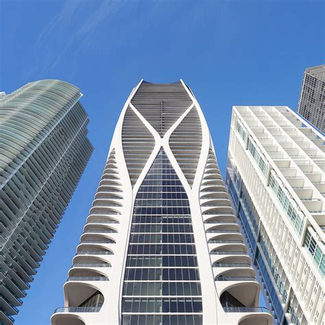 Zaha Hadid Architects Miami Skyscraper Photographed By Hufton Crow