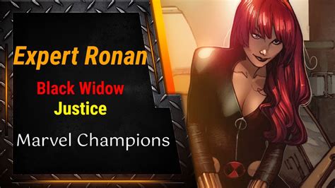 Marvel Champions Black Widow Vs Expert Ronan Youtube