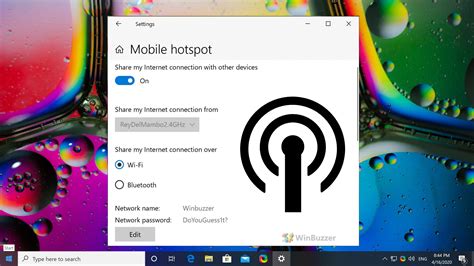 Windows How To Turn Your Windows Pc Into A Wifi Hotspot Winbuzzer