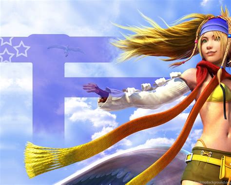 final fantasy x 2 wallpapers rikku desktop background