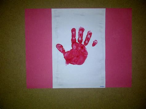 Enjoy celebrating canada day with your kids with these easy, inexpensive canada day crafts for kids. My Buddies and I: Handprint Canadian Flag | Canada day ...