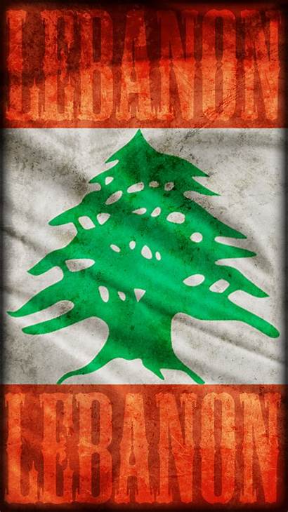 Flag Lebanon Iphone Tree