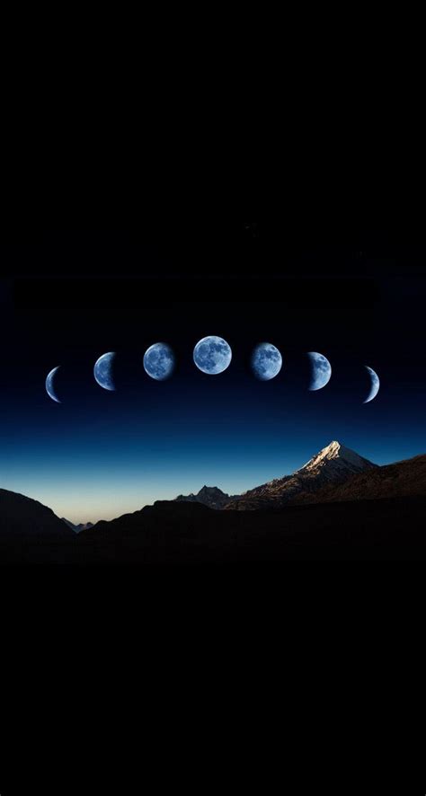 Moon Phases Wallpapers Top Free Moon Phases Backgrounds Wallpaperaccess