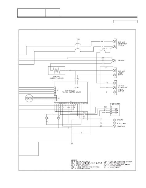 Group G Schematic 17 Kw Home Standby Part 7 Page 179 Generac Power Systems 8 Kw Lp User