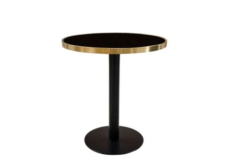 Roundhill furniture cylina glass top round dining table with 4 chairs. The Cabaret Round table is an elegant Modern round table in metal, stainless steel and glass top.