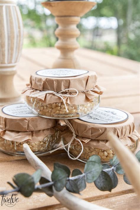 Simple And Easy Diy Wedding Favors With Printable Tags Twelve On Main