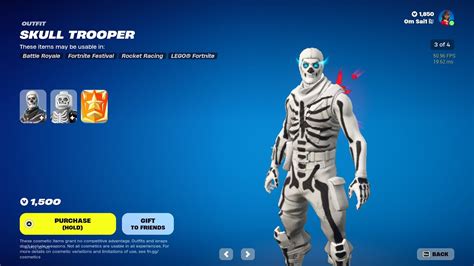 Fortnite Item Shop Skull Trooper Is Back Again 22nd January2024