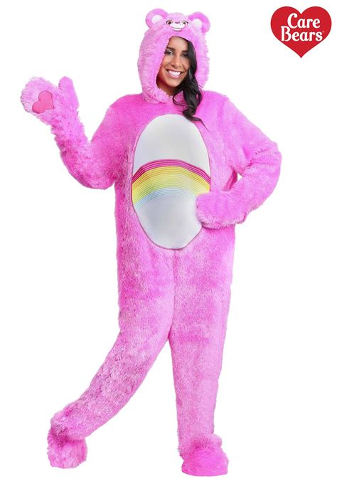 Adult Plus Size Care Bears Classic Cheer Bear Costume