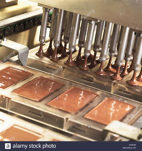 Industrial Chocolate Production Stock Photo 13868566 Alamy