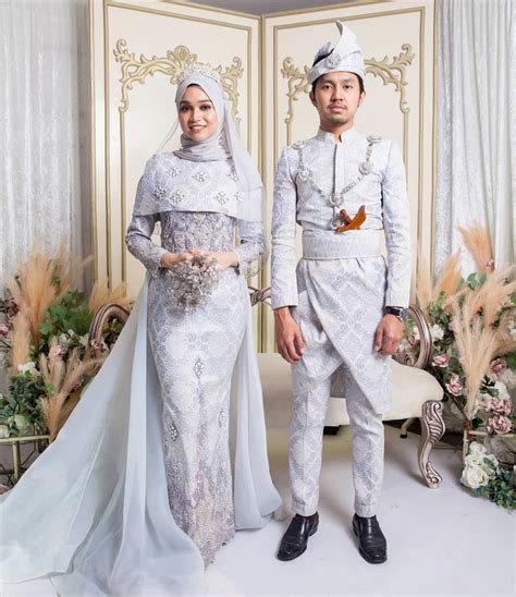 35 Info Terbaru Baju Pengantin Kelabu Biru