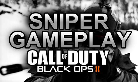 New Black Ops 2 Quickscopingsniper Gameplay Hd Barreta Sniper