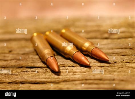 Three Live Rounds Of Ammunition 308 762 Rifle Cartridge Bullets Live
